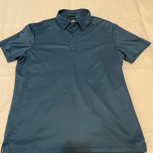 J. Lindeberg - Blue Polo Golf Shirt